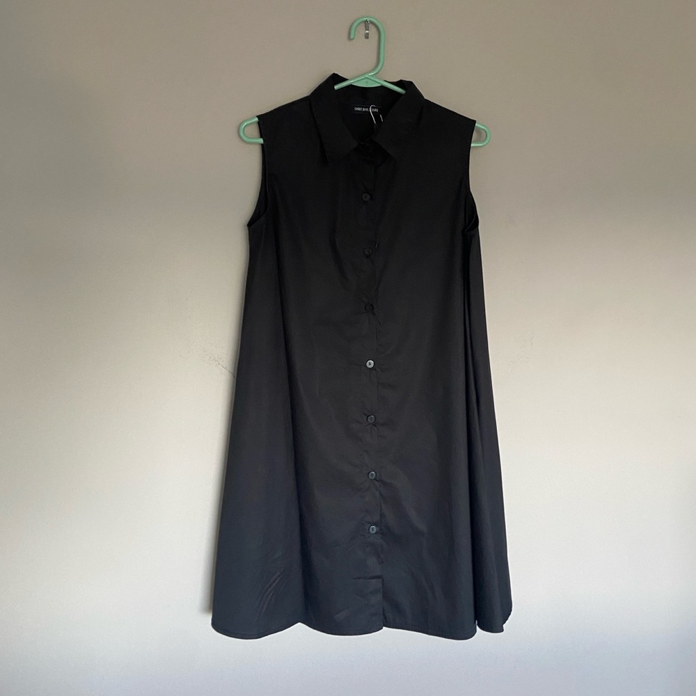 Swing style shirt dress
